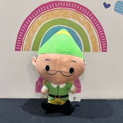PAPA ELF PLUSH FROM THE MOVIE ELF !!   71/2 INCHES - SOFT DOLL
