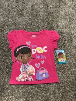 Doc mcstuffins girls 2t shirt