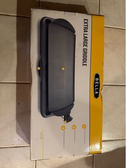 Bella extra large griddle New sealed in box