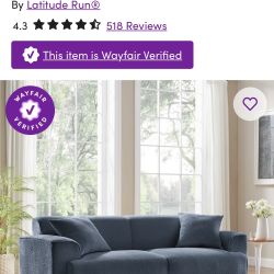 Stylish Modern Couch (Free delivery) 