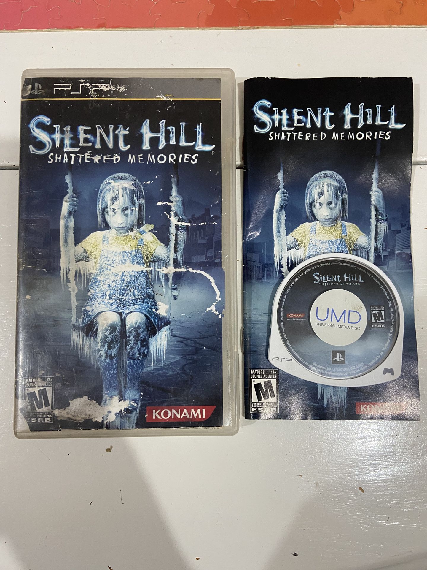 Silent Hill: Shattered Memories PSP - CIB Tested And Working