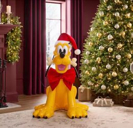 Disney Christmas Pluto - 3.5’ Animated Pluto
