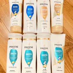 Pantene shampoo and conditioner