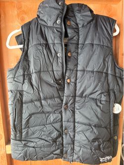 Women’s Burton puffer vest black medium
