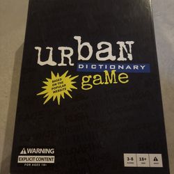 Urban Dictionary Card Game For Adults 