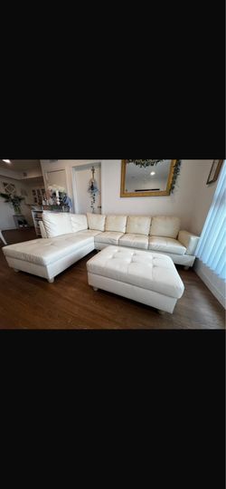 White couch