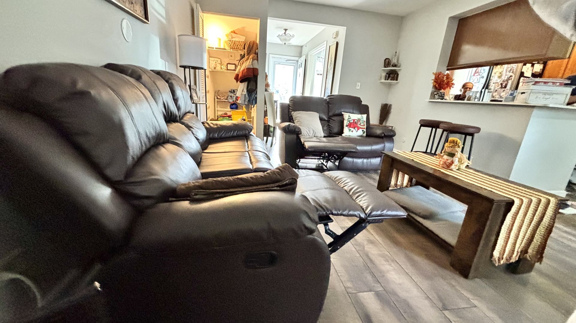 Two Recliners Couches 