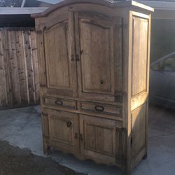 Solid Wood Armoire