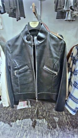 His / hers soft smooth seal like Aliza leather jacket