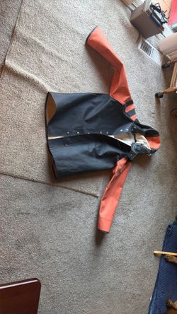 Grundens heavy rain jacket large 