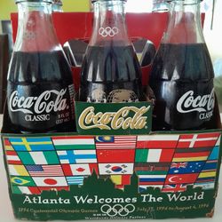 Collector's Coca Cola 6pk. Olympic Games
