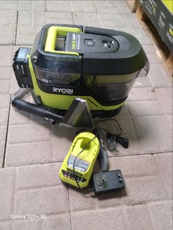 Ryobi 18v Swiftclean Mid-size Spot Cleaner kit