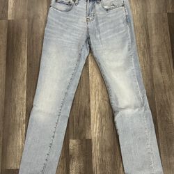 3 Pairs Of Light Blue Denim Jeans