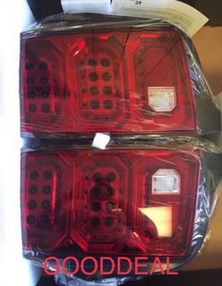 BRAND NEW 2005-2009 Ford Mustang Taillight Red LED Tail Lights Lamp Pair