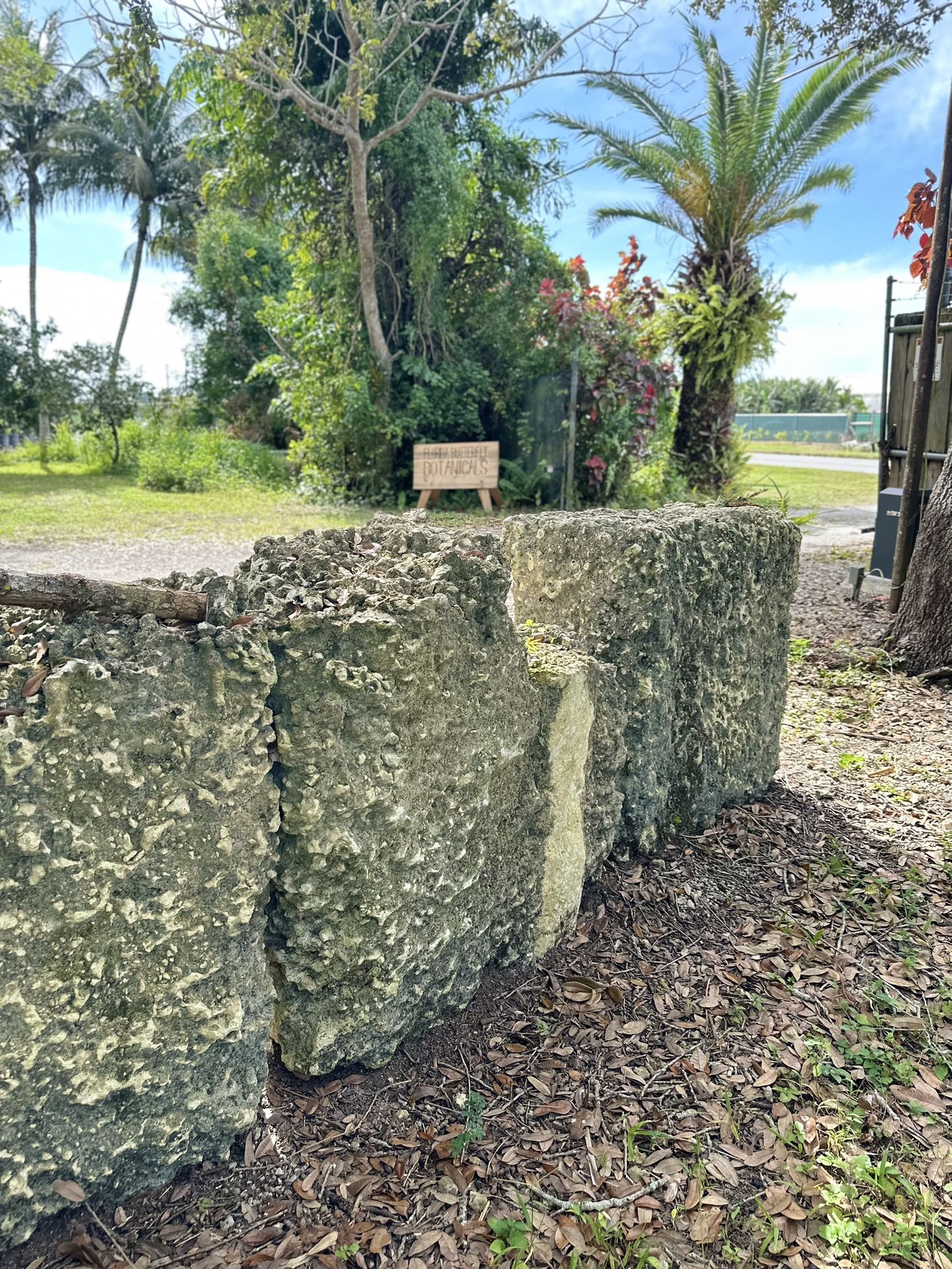 Oolite stone blocks