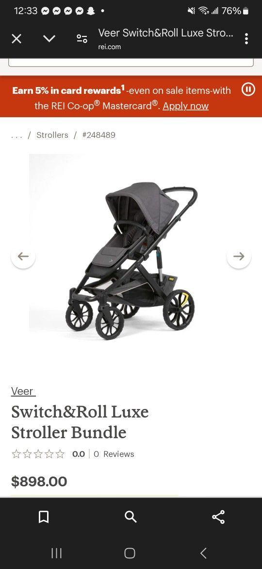 Veer Switchback Stroller