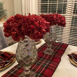 Set Of Floral Vases