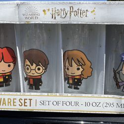 Harry Potter Glassware Set