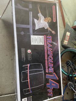 New trampoline for sale