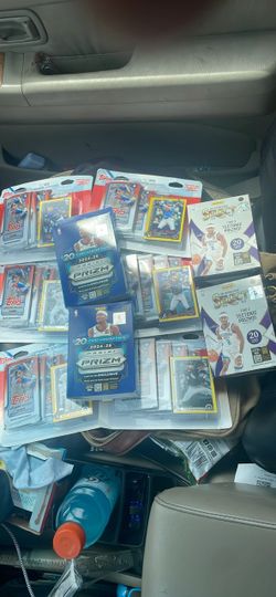 Mixed Lot Panini Prizm & Topps Trading Card Packs