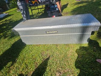 Husky tool box for truck