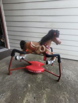 Radio flyer riding horse