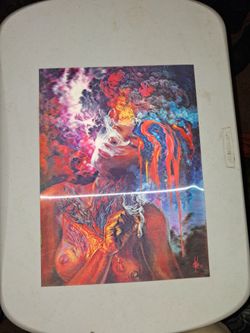 Vibrant Figurative Art Print