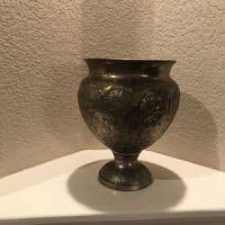 Pewter Flower Vase 