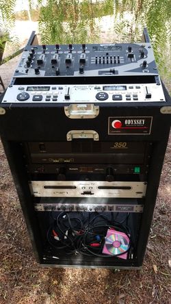 Complete mobile DJ set up