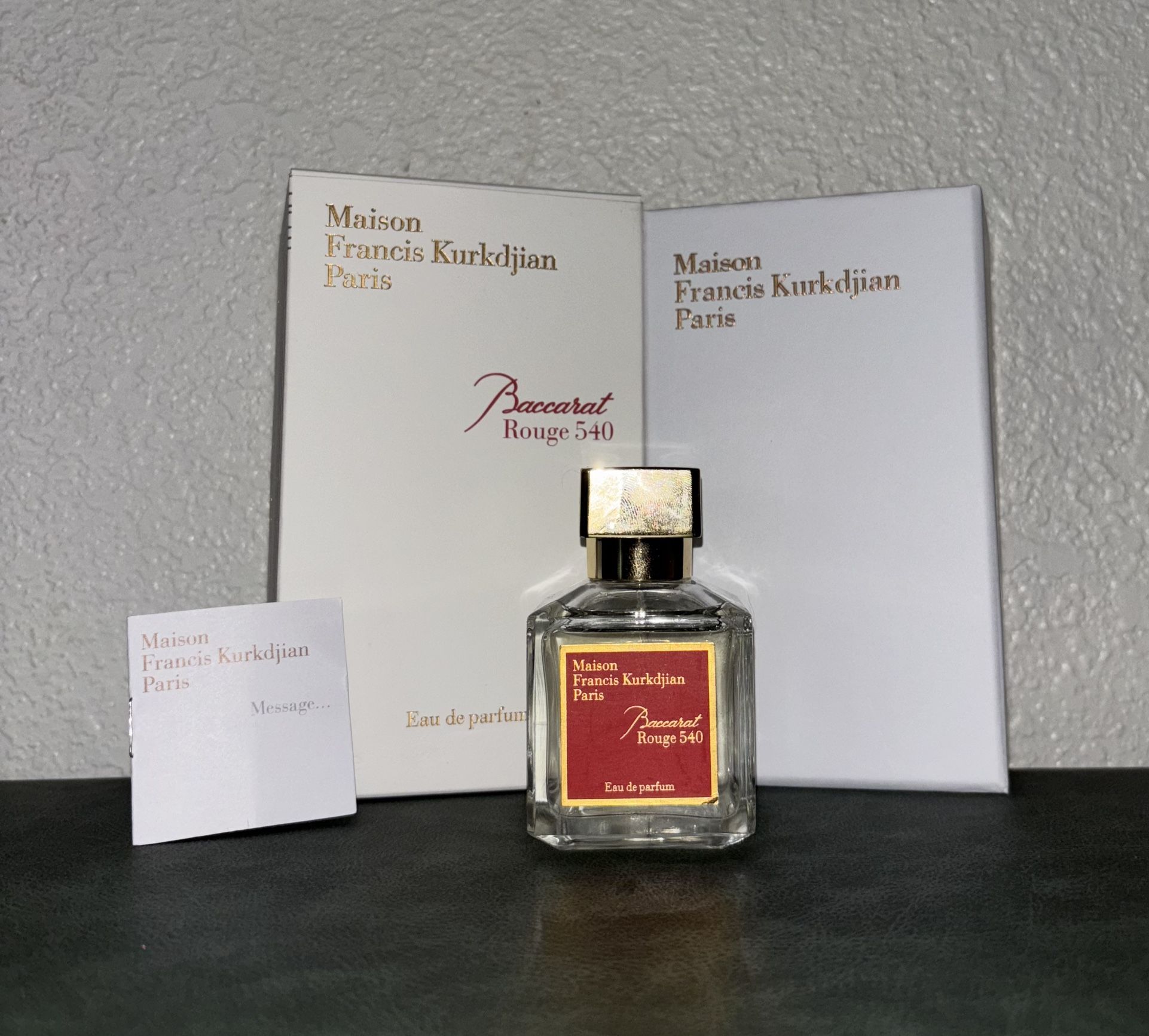 Maison Francis Kurkdjian Baccarat Rouge 540 Eau de Parfum – 70ml (Brand New)