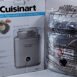 Cuisinart Ice Cream Maker, Ice Cream and Frozen Yogurt Machine, 2-Qt Double 1181