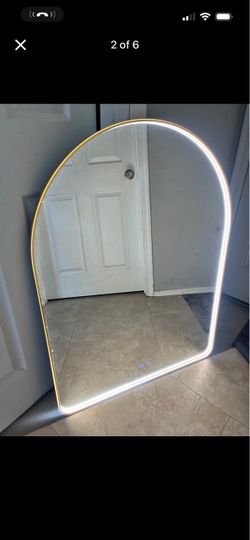 Brand new led arch mirror