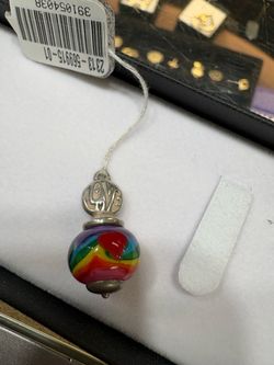 James Avery tie dye love charm