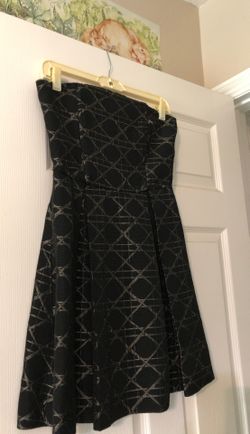Strapless dress size small
