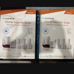 Go Control Premium Home Security Suite Door & Window Sensors & Motion Detector & Flashing Lights W/ Sirens