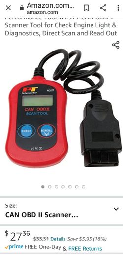 Diagnostic Scan Tool CAN OBD II
