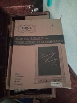 Rustic 12×17 ib tabletop chalkboard