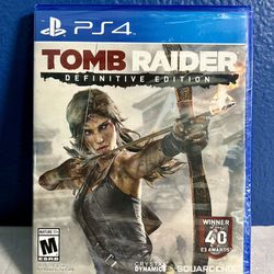 Tomb Raider: Definitive Edition PS4 (Brand New Sealed US Version) PlayStation 4