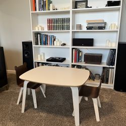 Oeuf Kids Table And 2 Chairs