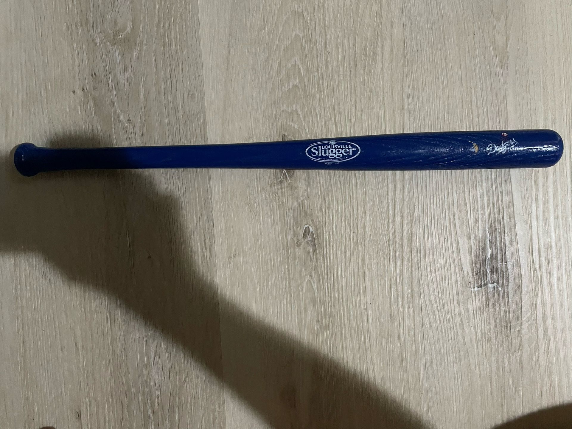 Louisville slugger dodgers wood bat