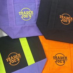 Set Of 4 Trader Joe’s Tote Bag