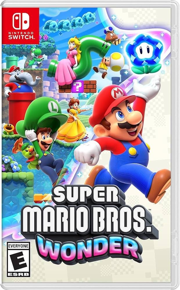 New Nintendo switch 1 SUPER MARIO BROS WONDER game sealed