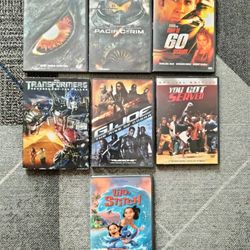MOVIE - DVD's - (7 Nos)