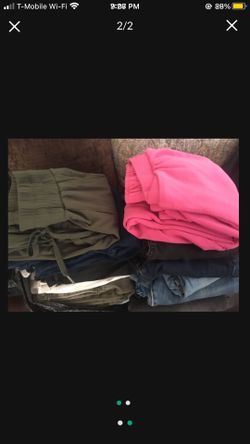 Sweatpants and Jeans