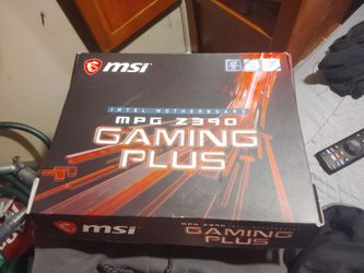 Intel motherboard mpg zero Gaming plus