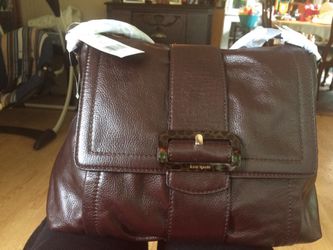 Brand new Kate spade chocolate leather purse