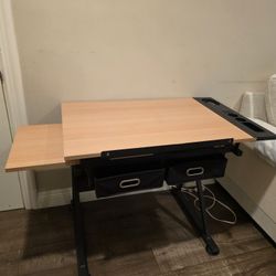 Adjustable Art Desk 24 X 48 (Good Condition )