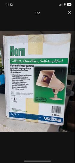 VALCOM ONE WAY HORN