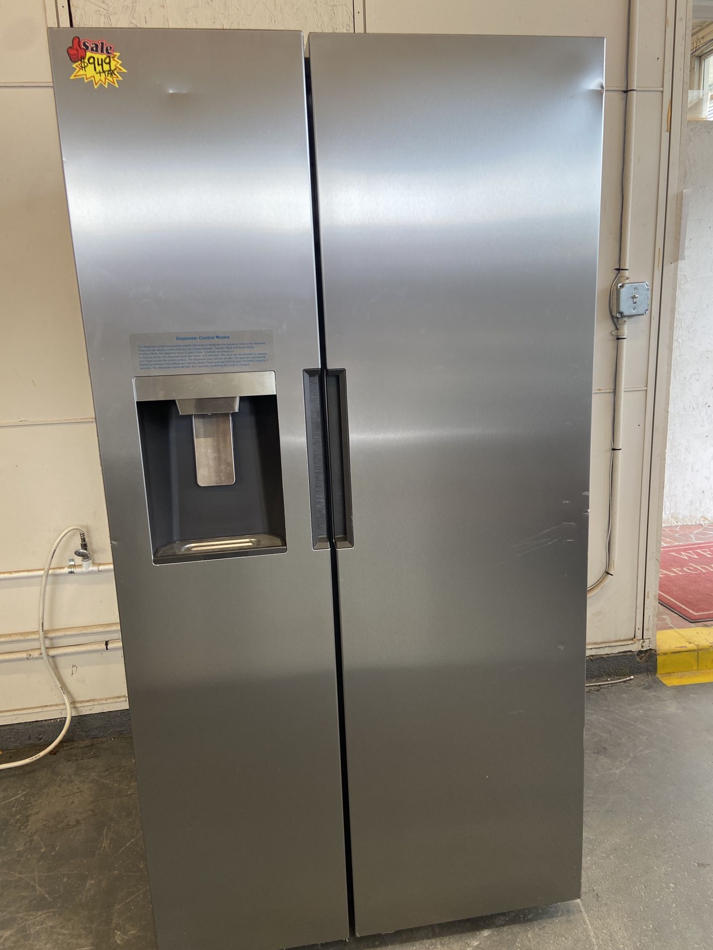 BRAND NEW MIDEA 2022 SCRATCH AND DENT REFRIGERATOR