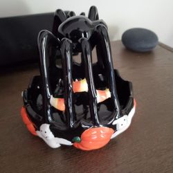 Spider Glass Candy Dish